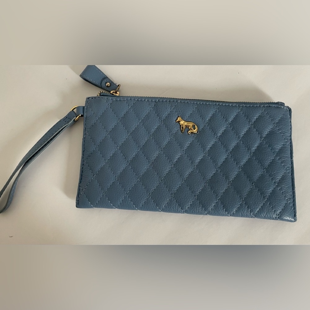 Emma Fox Clutch Blue Purse